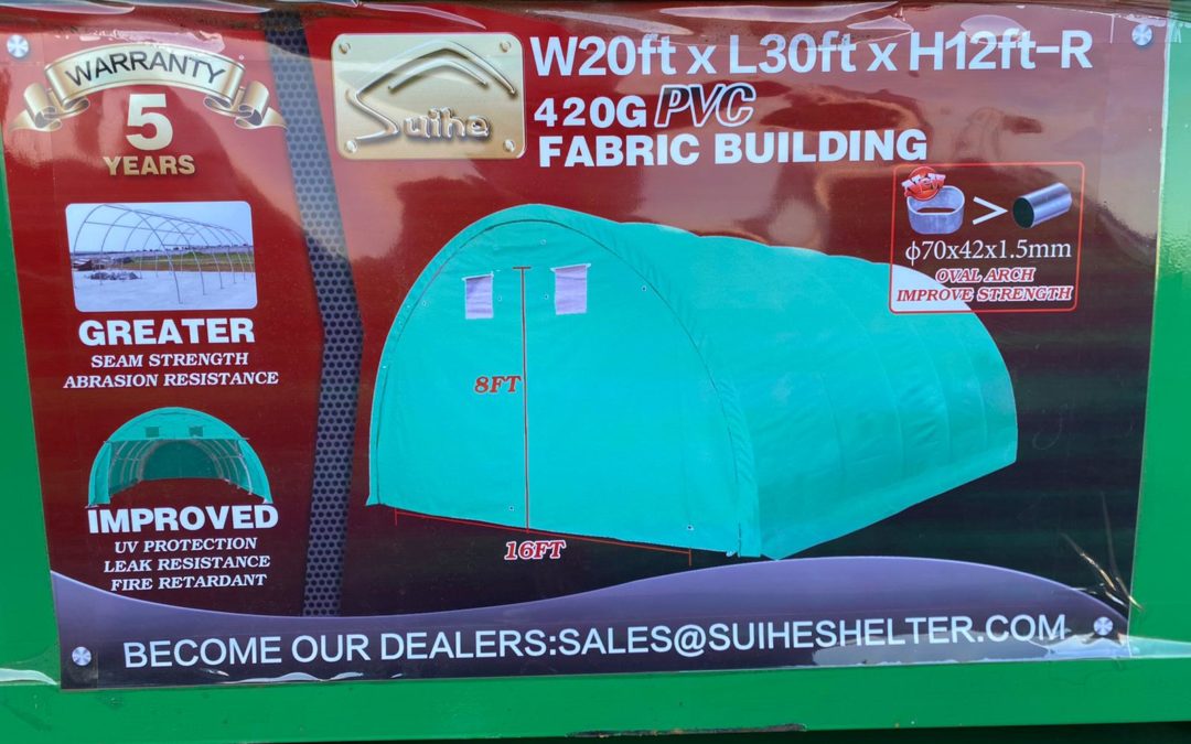 20×30 Dome Shelter New