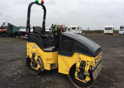 2014 Bomag BW120-AD-5 Roller , Only 600 Hrs