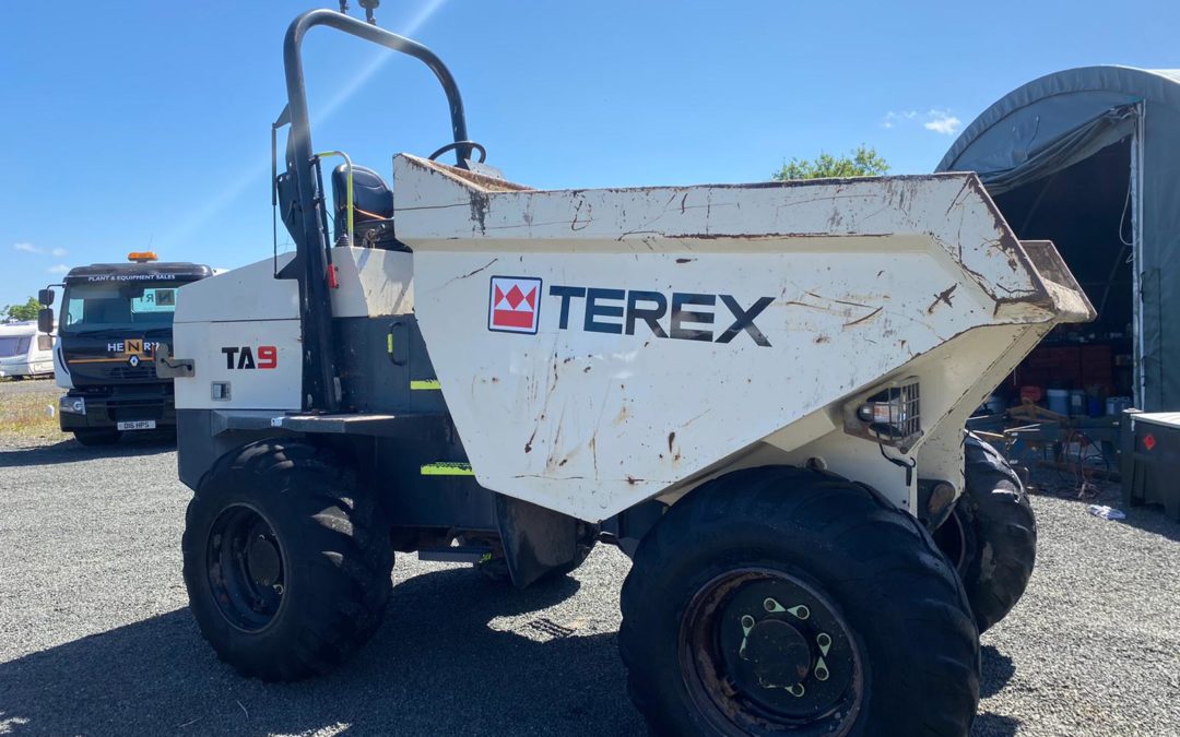 2015 Terex TA9 Dumper, One Company Owner From New, Only 2000 hrs, Fully Serviced and work ready £15750 plus VAT
