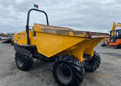 2018 Mecalac TA6 Dumpers in stock with only 1100 hrs .
