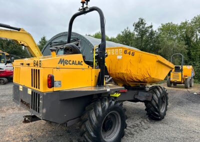 2019 Mecalac TA6 Swivel Dumper, Only done 1005 hrs , One Company Owner from new Immaculate