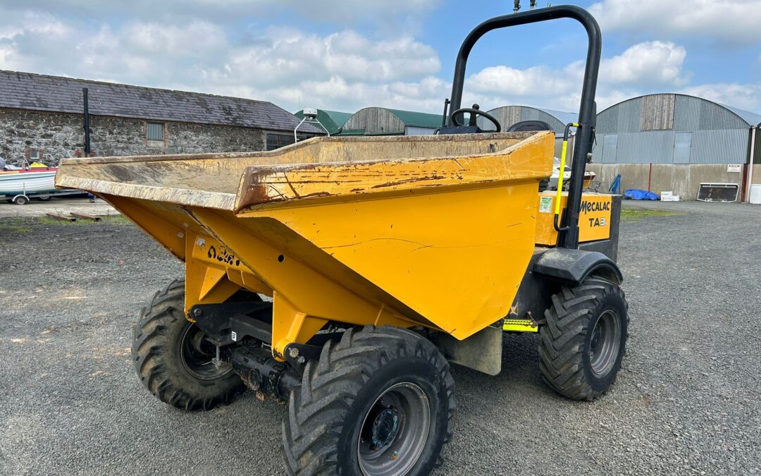 SOLD !! 2019 Mecalac TA3 Hydrostatic Transmission, one Company Owner From New, nice tidy wee unit.
