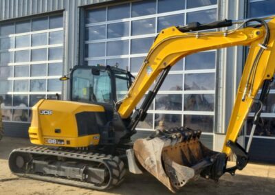 2022 JCB 86C-2 , Ex Demo Only 500 hrs , comes with 4 Buckets , Hydraulic Quick Hitch, Hammer lines , Rotator lines ,Air conditioning, Rubber Tracks – SOLD!!